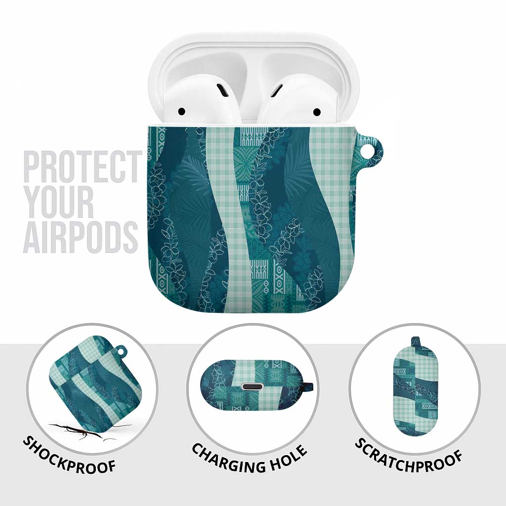 Polynesian Tribal Pattern Patchwork Picturesque AirPods Case Oceanic LT7 - Polynesian Pride