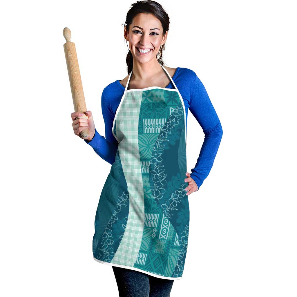 Polynesian Tribal Pattern Patchwork Picturesque Apron Oceanic LT7 - Polynesian Pride