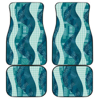 Polynesian Tribal Pattern Patchwork Picturesque Car Mats Oceanic LT7 - Polynesian Pride