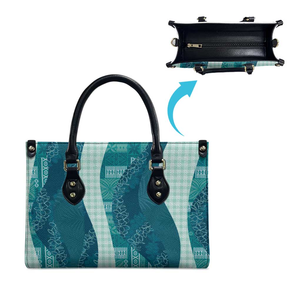 Polynesian Tribal Pattern Patchwork Picturesque Leather Bag Oceanic LT7 - Polynesian Pride