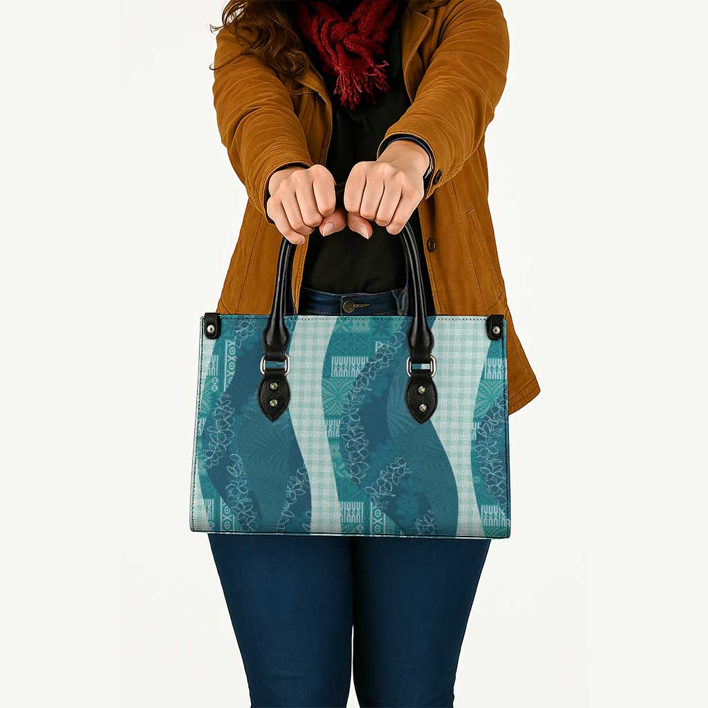 Polynesian Tribal Pattern Patchwork Picturesque Leather Bag Oceanic LT7 - Polynesian Pride