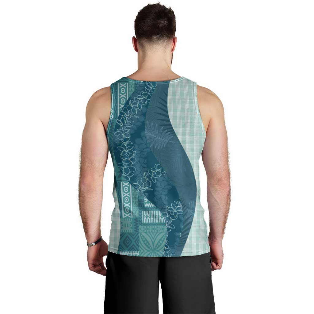 Polynesian Tribal Pattern Patchwork Picturesque Men Tank Top Oceanic LT7 - Polynesian Pride
