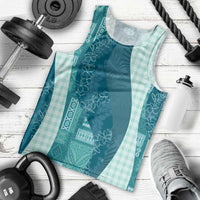 Polynesian Tribal Pattern Patchwork Picturesque Men Tank Top Oceanic LT7 - Polynesian Pride