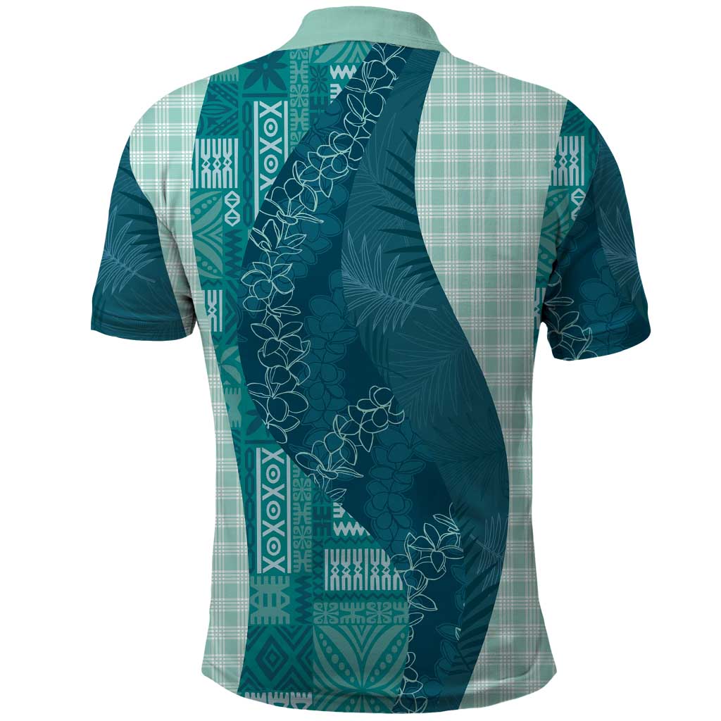 Polynesian Tribal Pattern Patchwork Picturesque Polo Shirt Oceanic LT7 - Polynesian Pride