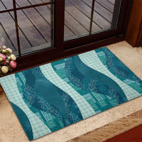 Polynesian Tribal Pattern Patchwork Picturesque Rubber Doormat Oceanic LT7 - Polynesian Pride