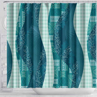 Polynesian Tribal Pattern Patchwork Picturesque Shower Curtain Oceanic LT7 - Polynesian Pride