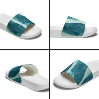 Polynesian Tribal Pattern Patchwork Picturesque Slide Sandals Oceanic LT7 - Polynesian Pride