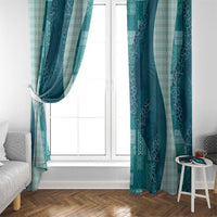 Polynesian Tribal Pattern Patchwork Picturesque Window Curtain Oceanic LT7 - Polynesian Pride