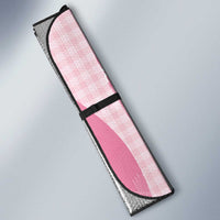 Polynesian Tribal Pattern Patchwork Picturesque Auto Sun Shade Rose Pink LT7 - Polynesian Pride