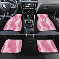 Polynesian Tribal Pattern Patchwork Picturesque Car Mats Rose Pink LT7 Set 4pcs Rose Pink - Polynesian Pride