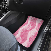 Polynesian Tribal Pattern Patchwork Picturesque Car Mats Rose Pink LT7 - Polynesian Pride