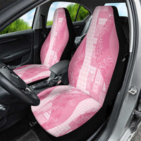 Polynesian Tribal Pattern Patchwork Picturesque Car Seat Cover Rose Pink LT7 - Polynesian Pride
