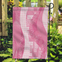 Polynesian Tribal Pattern Patchwork Picturesque Garden Flag Rose Pink LT7 Garden Flag Rose Pink - Polynesian Pride