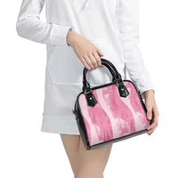 Polynesian Tribal Pattern Patchwork Picturesque Shoulder Handbag Rose Pink LT7 - Polynesian Pride