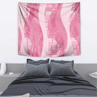 Polynesian Tribal Pattern Patchwork Picturesque Tapestry Rose Pink LT7 - Polynesian Pride
