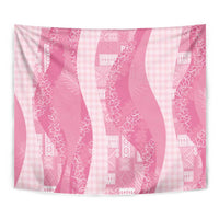 Polynesian Tribal Pattern Patchwork Picturesque Tapestry Rose Pink LT7 - Polynesian Pride
