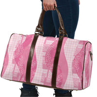 Polynesian Tribal Pattern Patchwork Picturesque Travel Bag Rose Pink LT7 - Polynesian Pride