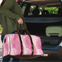 Polynesian Tribal Pattern Patchwork Picturesque Travel Bag Rose Pink LT7 - Polynesian Pride