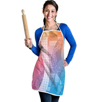 Polynesian Tribal Pattern Patchwork Picturesque Apron Holographic LT7 - Polynesian Pride