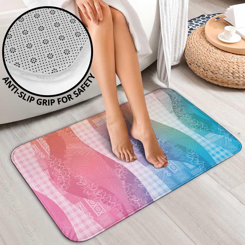 Polynesian Tribal Pattern Patchwork Picturesque Bathroom Set Holographic LT7 - Polynesian Pride