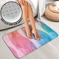 Polynesian Tribal Pattern Patchwork Picturesque Bathroom Set Holographic LT7 - Polynesian Pride