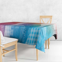 Polynesian Tribal Pattern Patchwork Picturesque Tablecloth Holographic LT7 - Polynesian Pride