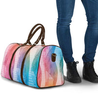 Polynesian Tribal Pattern Patchwork Picturesque Travel Bag Holographic LT7 - Polynesian Pride