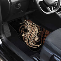 Personalized Solomon Islands Crocodile Car Mats Hapi Isles - Independence Anniversary LT7 - Polynesian Pride