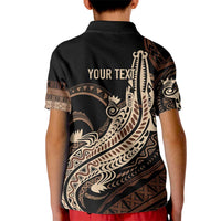 Personalized Solomon Islands Crocodile Kid Polo Shirt Hapi Isles - Independence Anniversary LT7 - Polynesian Pride