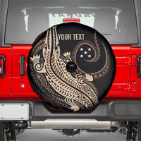 Personalized Solomon Islands Crocodile Spare Tire Cover Hapi Isles - Independence Anniversary LT7 - Polynesian Pride
