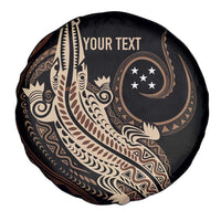 Personalized Solomon Islands Crocodile Spare Tire Cover Hapi Isles - Independence Anniversary LT7 - Polynesian Pride