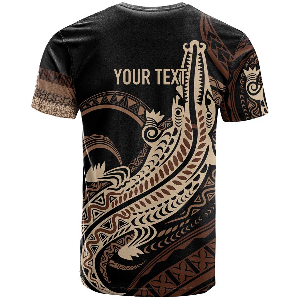 Personalized Solomon Islands Crocodile T Shirt Hapi Isles - Independence Anniversary LT7 - Polynesian Pride