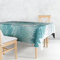 Aotearoa Maori Koru Curves Tablecloth Mossy Paua Shell LT7 - Polynesian Pride