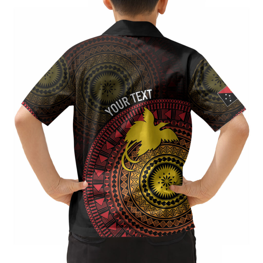 Papua New Guinea Independence Personalized Hawaiian Shirt Tapa Circle LT7 - Polynesian Pride