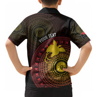 Papua New Guinea Independence Personalized Hawaiian Shirt Tapa Circle LT7 - Polynesian Pride
