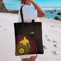 Papua New Guinea Independence Tote Bag Tapa Circle LT7 - Polynesian Pride