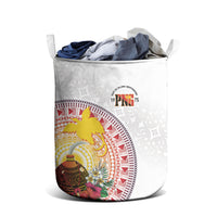 Hapi De Bilong Indipendens Papua New Guinea Laundry Basket PNG Lime Pot LT7 - Polynesian Pride