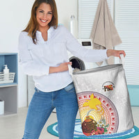 Hapi De Bilong Indipendens Papua New Guinea Laundry Basket PNG Lime Pot LT7 - Polynesian Pride