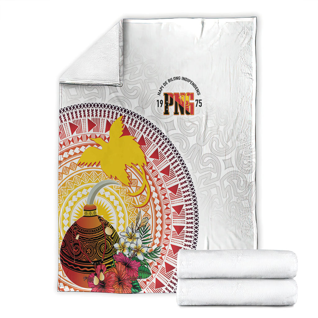 Hapi De Bilong Indipendens Papua New Guinea Blanket PNG Lime Pot LT7 - Polynesian Pride