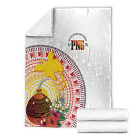 Hapi De Bilong Indipendens Papua New Guinea Blanket PNG Lime Pot LT7 - Polynesian Pride