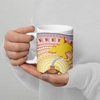 Hapi De Bilong Indipendens Papua New Guinea Ceramic Mug PNG Lime Pot LT7 - Polynesian Pride