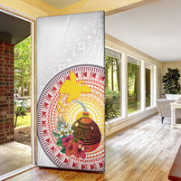 Hapi De Bilong Indipendens Papua New Guinea Door Cover PNG Lime Pot LT7 - Polynesian Pride