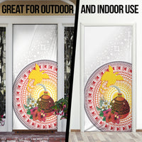 Hapi De Bilong Indipendens Papua New Guinea Door Cover PNG Lime Pot LT7 - Polynesian Pride