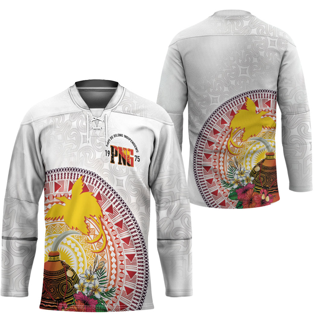 Hapi De Bilong Indipendens Papua New Guinea Hockey Jersey PNG Lime Pot LT7 - Polynesian Pride
