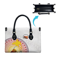 Hapi De Bilong Indipendens Papua New Guinea Leather Bag PNG Lime Pot LT7 - Polynesian Pride