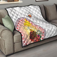 Hapi De Bilong Indipendens Papua New Guinea Quilt PNG Lime Pot LT7 - Polynesian Pride