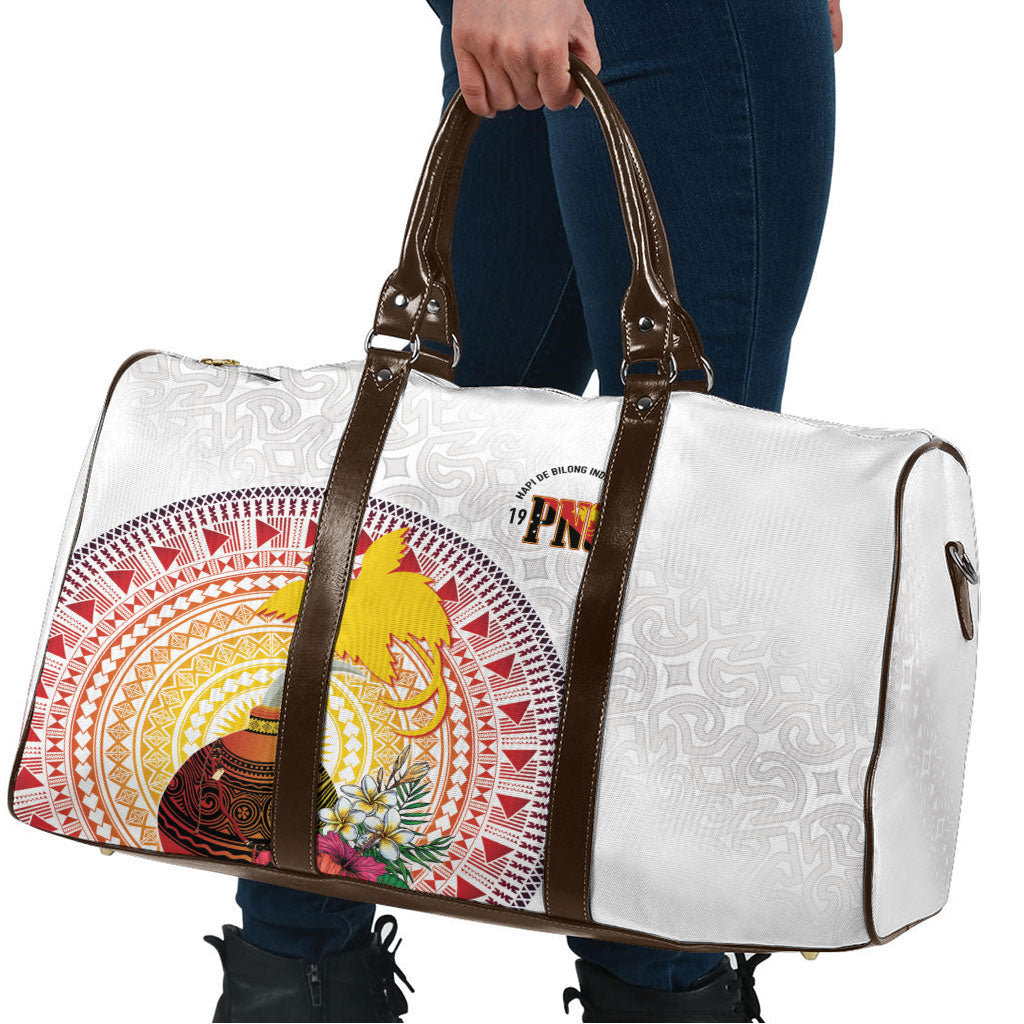 Hapi De Bilong Indipendens Papua New Guinea Travel Bag PNG Lime Pot LT7 - Polynesian Pride