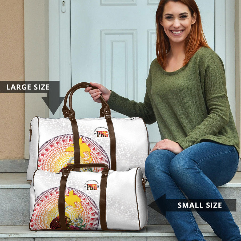 Hapi De Bilong Indipendens Papua New Guinea Travel Bag PNG Lime Pot LT7 - Polynesian Pride