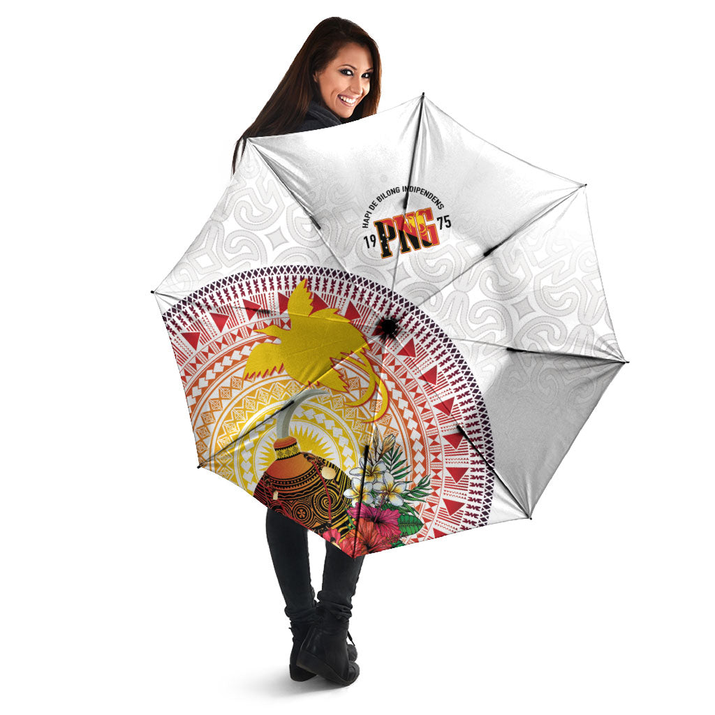 Hapi De Bilong Indipendens Papua New Guinea Umbrella PNG Lime Pot LT7 - Polynesian Pride