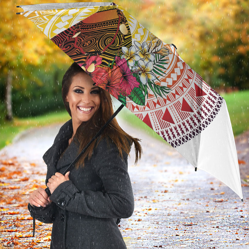 Hapi De Bilong Indipendens Papua New Guinea Umbrella PNG Lime Pot LT7 - Polynesian Pride